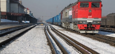 Железнодорожная погрузка в январе 2019 года