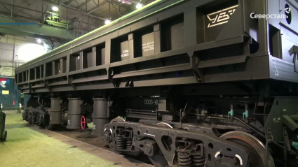 Волчанский механический завод выполнил заказ по поставке 10 вагонов-самосвалов модели 33-5170