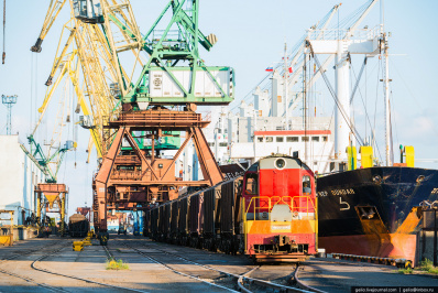 Погрузка экспортных грузов на сети ОАО «РЖД» в порты выросла на 7,6% январе-марте