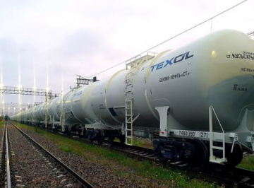 TEXOL получила первые сочлененные вагоны-цистерны для светлых нефтепродуктов