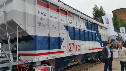 Сочлененные грузовые вагоны как эффективный способ повысить работу сети 