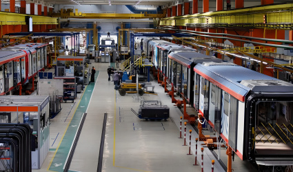 Производство подвижного состава РФ за первое полугодие 2023 г.