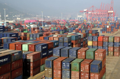 В Китае недосчитались контейнеров