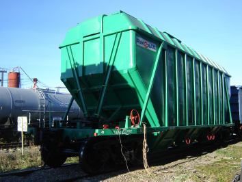 Новый минераловоз объемом кузова 104 м3