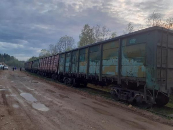 В Вологодской области сошли с рельсов 5 вагонов