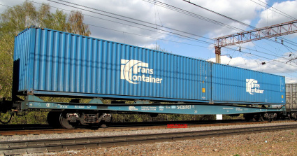 В РЖД заявили об отсутствии дефицита платформ для перевозки контейнеров