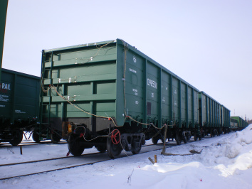 ТВСЗ получил сертификат на полувагоны модели 12-9853