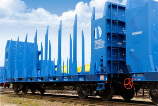 Платформы на тележках 25 тс производства ОВК эксплуатируются на Эстонской железной дороге