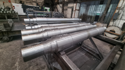 В Казахстане освоено производство оси черновой вагонной