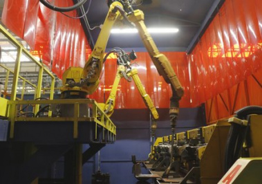 На Тихвинском вагоностроительном заводе роботизирован очередной производственный процесс 