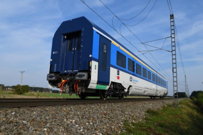 В Чехии испытывают первые вагоны Viaggio Comfort, построенные совместно Siemens и Škoda