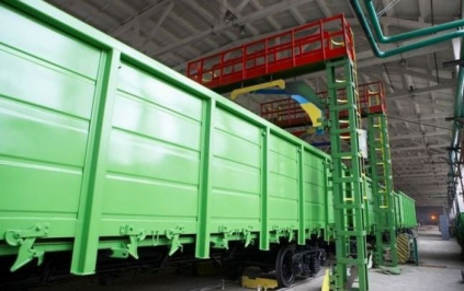Крюковский вагоностроительный завод произвел 23 грузовых вагона в январе