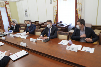 Виталий Стариков встретился с председателем Правительства Республики Мордовия