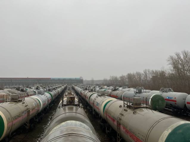 Производство вагонов-цистерн для перевозки СУГ сократилось на 48%