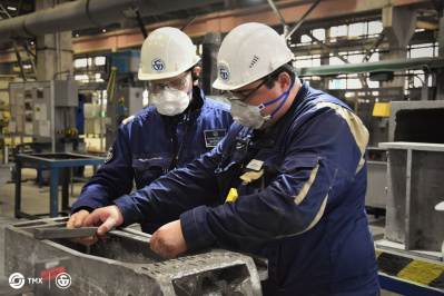 На «Бежицкой стали» прошёл один из этапов постановки на производство хомутов тяговых