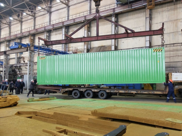 УВЗ осваивается выпуск 40-футовых универсальных контейнеров