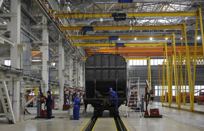 ОВК останавливает работу завода по производству грузовых вагонов
