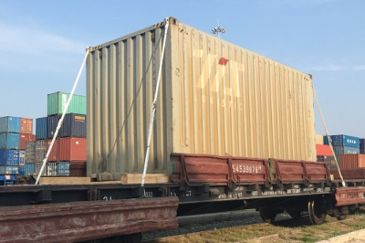 На ДВЖД проходит опытную эксплуатацию технология крепления 20-фут. контейнера